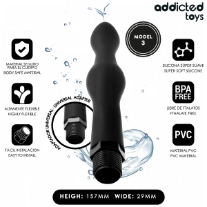 ADDICTED TOYS - CZYSZCZYK ODBYTU Z UNIWERSALNYM ADAPTEREM MODEL 3